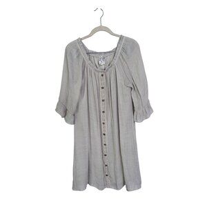 Naif dress‎ size M cottage farm modest lagenlook peasant boho chic coastal fairy